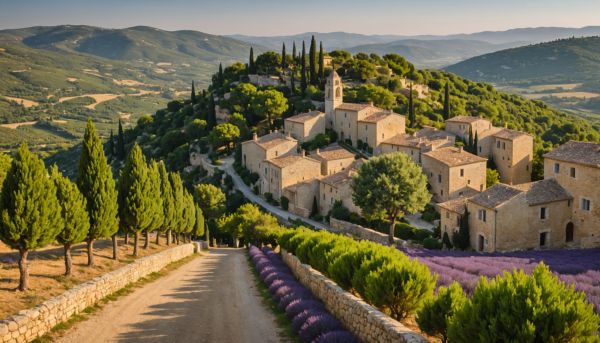 Lubéron villages : bonnieux, ménerbes et calme avec ciela village
